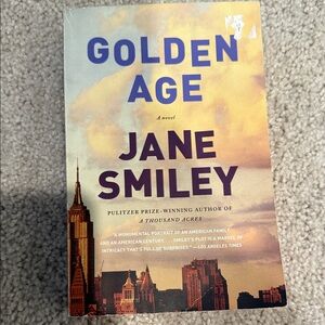 Jane Smiley "Golden Age" Paperback - Gold/Yellow Cover